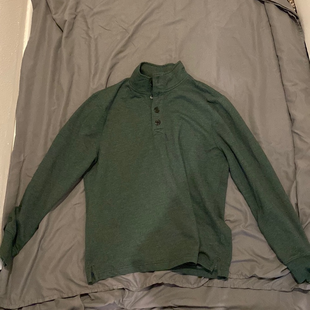 Green Jcrew fleece